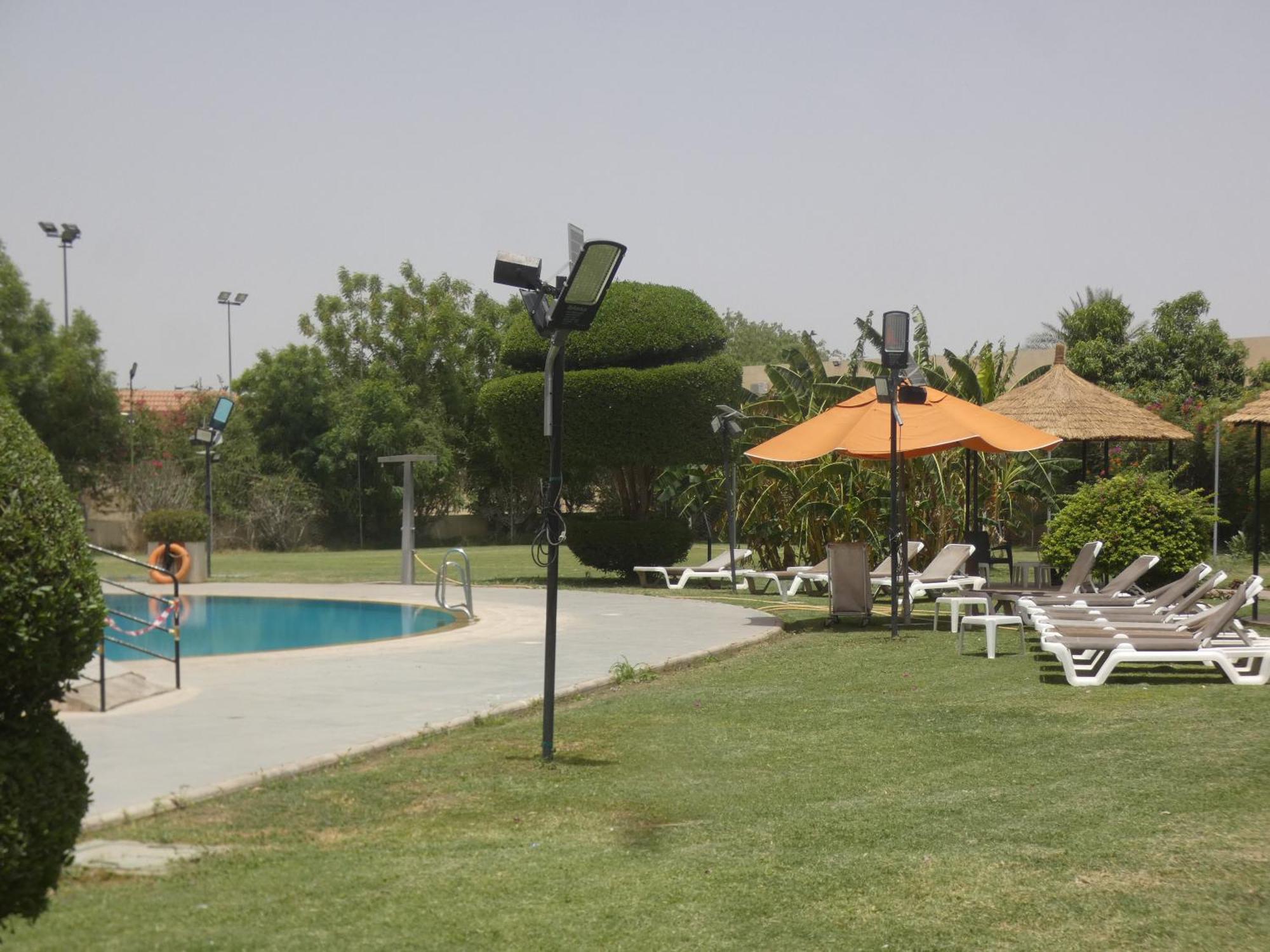 L'Amitie Hotel NʼDjamena Esterno foto